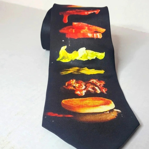 THREE ROOKER Men's Necktie - Picture 4 of 8